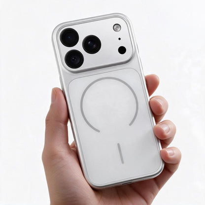 MagSafe Case for Apple iPhone 18 Pro / 17 Pro, OEM, Make 18, Silver