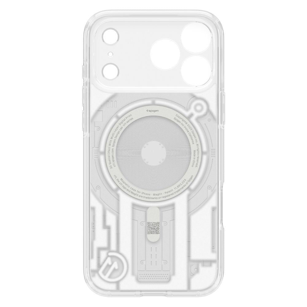 MagSafe-cover til Apple iPhone 18 Pro / 17 Pro, Spigen, C11 Ultra Hybrid MagFit Element, hvid ACS12308