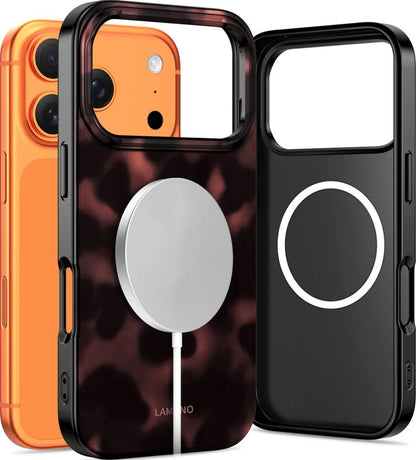 MagSafe cover til Apple iPhone 17 Pro Max, Tech-Protect, Lamano Panther, Sort