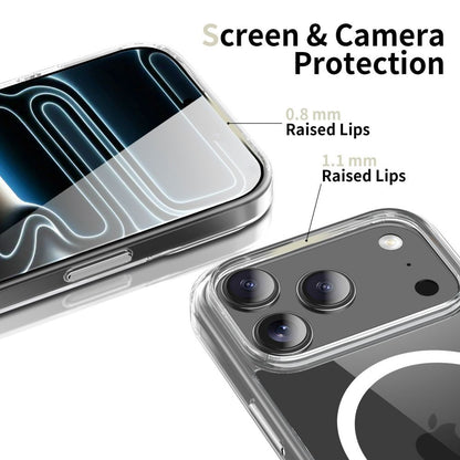 MagSafe cover til Apple iPhone 17 Pro, Tech-Protect, Flexair Hybrid CC, Transparent