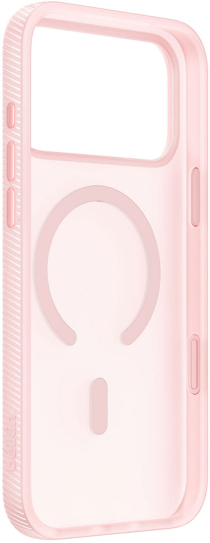 MagSafe-etui til Apple iPhone 17 Pro Max, Belkin, SheerForce Grip, Pink MSA036hqPK