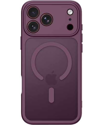 MagSafe-etui til Apple iPhone 18 Pro Max / 17 Pro Max, Tech-Protect, BasicMag, Mat Vinrød