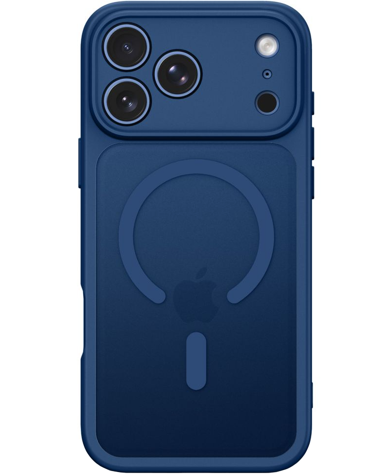 MagSafe-etui til Apple iPhone 18 Pro / 17 Pro, Tech-Protect, BasicMag, Mat Marineblå
