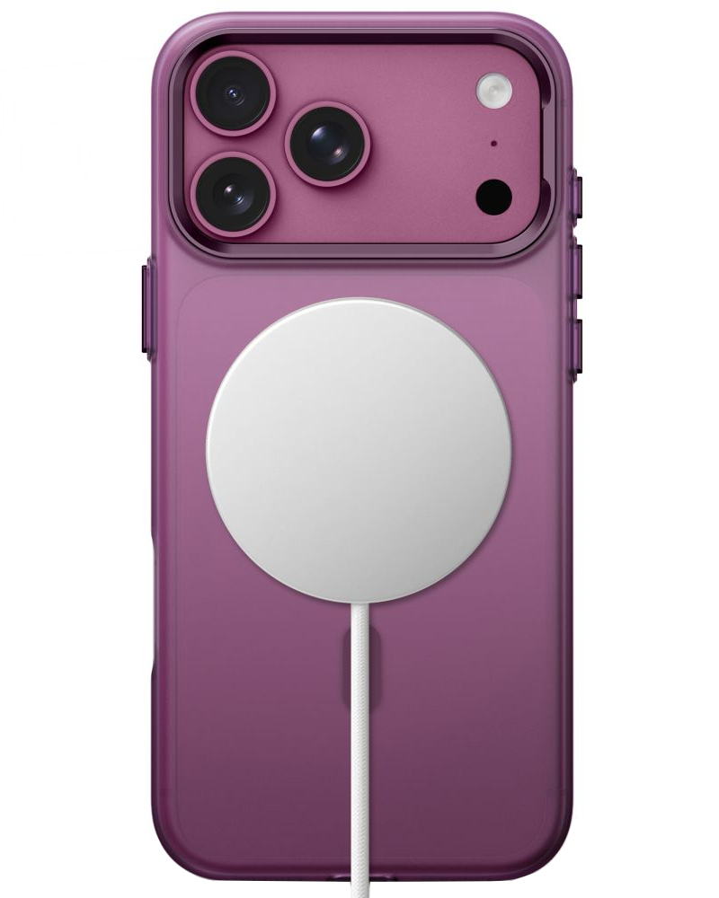 MagSafe-etui til Apple iPhone 18 Pro / 17 Pro, Tech-Protect, MagZero, Mat Vinrød