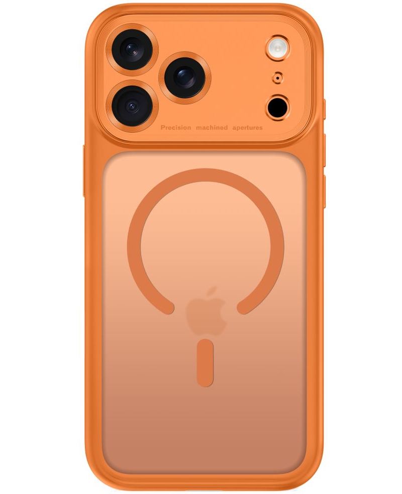 MagSafe-etui til Apple iPhone 18 Pro Max / 17 Pro Max, Tech-Protect, MagPeak CC, Mat Orange