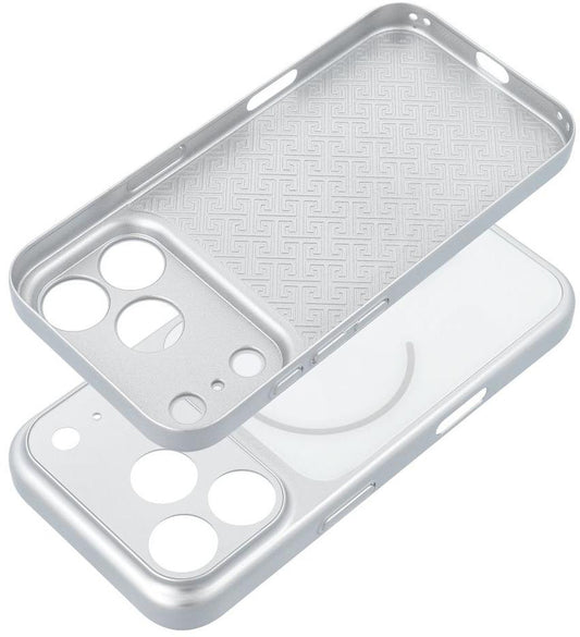 MagSafe-cover til Apple iPhone 18 Pro / 17 Pro, OEM, Make 18, sølvfarvet