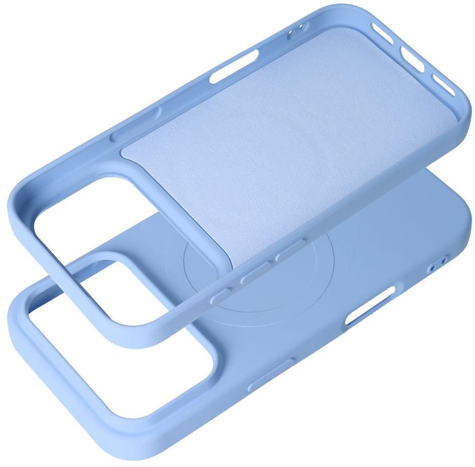 MagSafe-cover til Apple iPhone 18 Pro Max / 17 Pro Max, OEM, Silicone Mag (Big Hole), blå