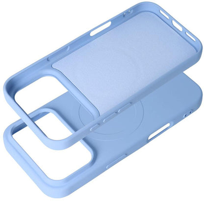 MagSafe-cover til Apple iPhone 18 Pro Max / 17 Pro Max, OEM, Silicone Mag (Big Hole), blå
