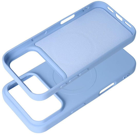 MagSafe-cover til Apple iPhone 18 Pro Max / 17 Pro Max, OEM, Silicone Mag (Big Hole), blå
