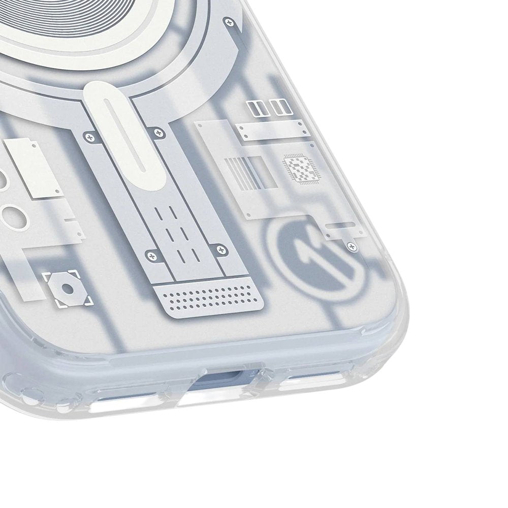 MagSafe-cover til Apple iPhone 18 Pro / 17 Pro, Spigen, C11 Ultra Hybrid MagFit Element, hvid ACS12308