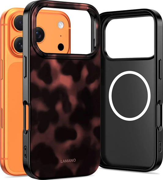 MagSafe cover til Apple iPhone 17 Pro, Tech-Protect, Lamano Panther, Sort