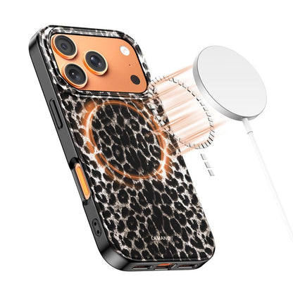 MagSafe cover til Apple iPhone 17 Pro Max, Tech-Protect, Lamano Leopard, Sort