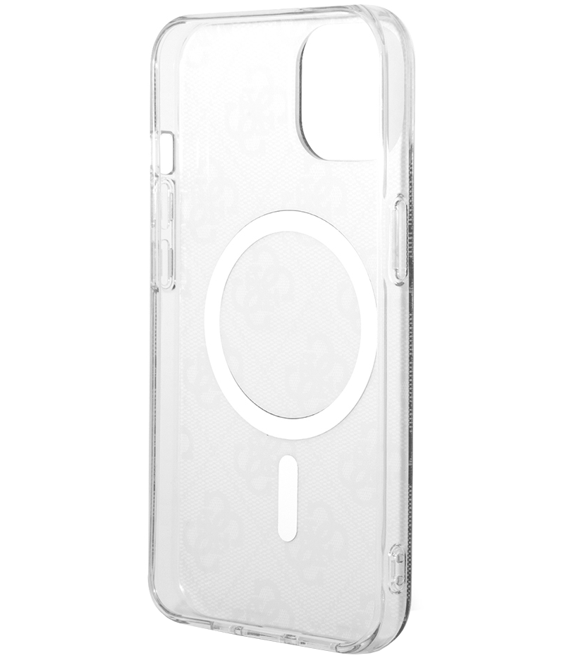 MagSafe cover til Apple iPhone 15, Guess, 4G IML, Sort GUHMP15SH4STK