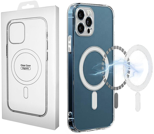 MagSafe-etui til Apple iPhone 16, OEM, Klar med kamerabeskyttelse, Transparent