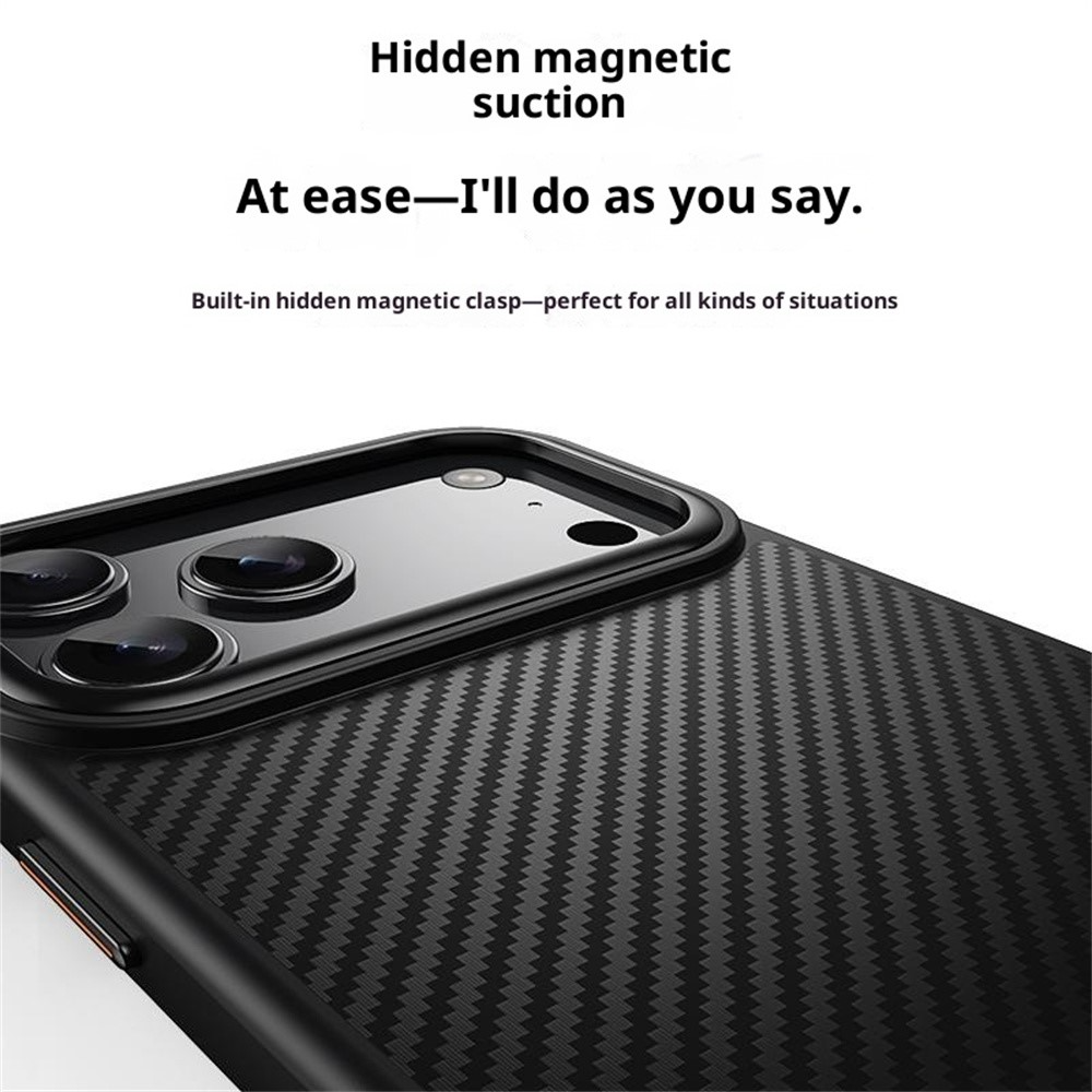 MagSafe Case for Apple iPhone 18 Pro Max / 17 Pro Max, OEM, Carbon, Black