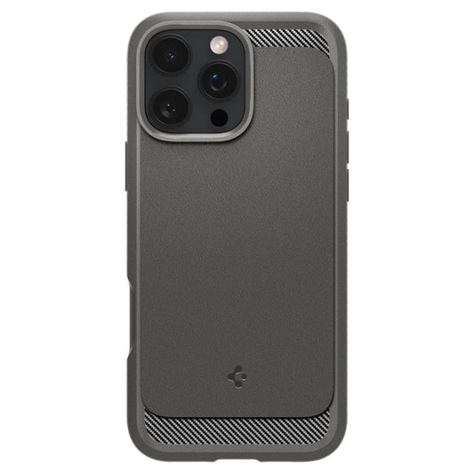 MagSafe-etui til Apple iPhone 16 Pro Max, Spigen, Rugged Armor, grå ACS07987 