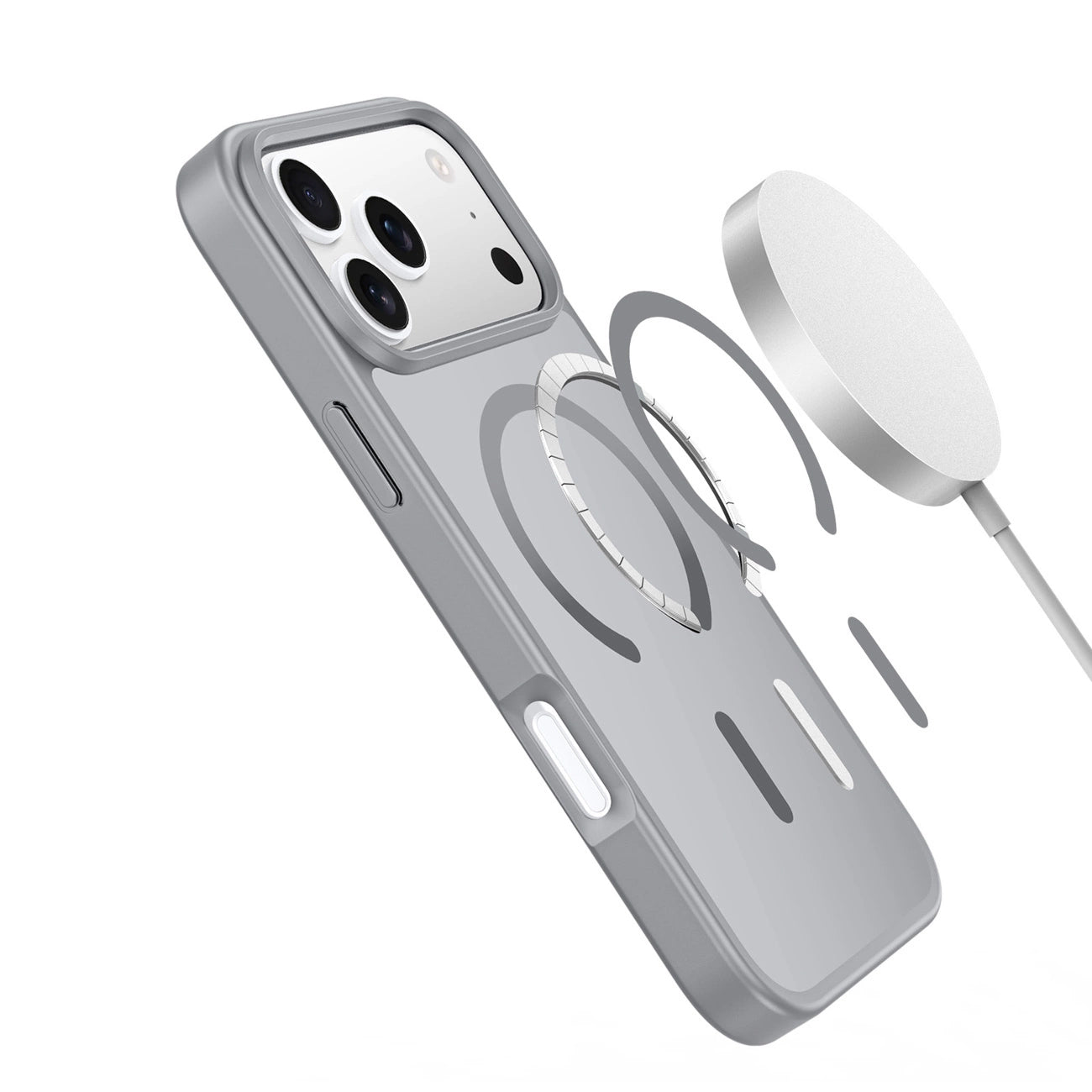 MagSafe cover til Apple iPhone 17 Pro, DUX DUCIS, Yind, Grå