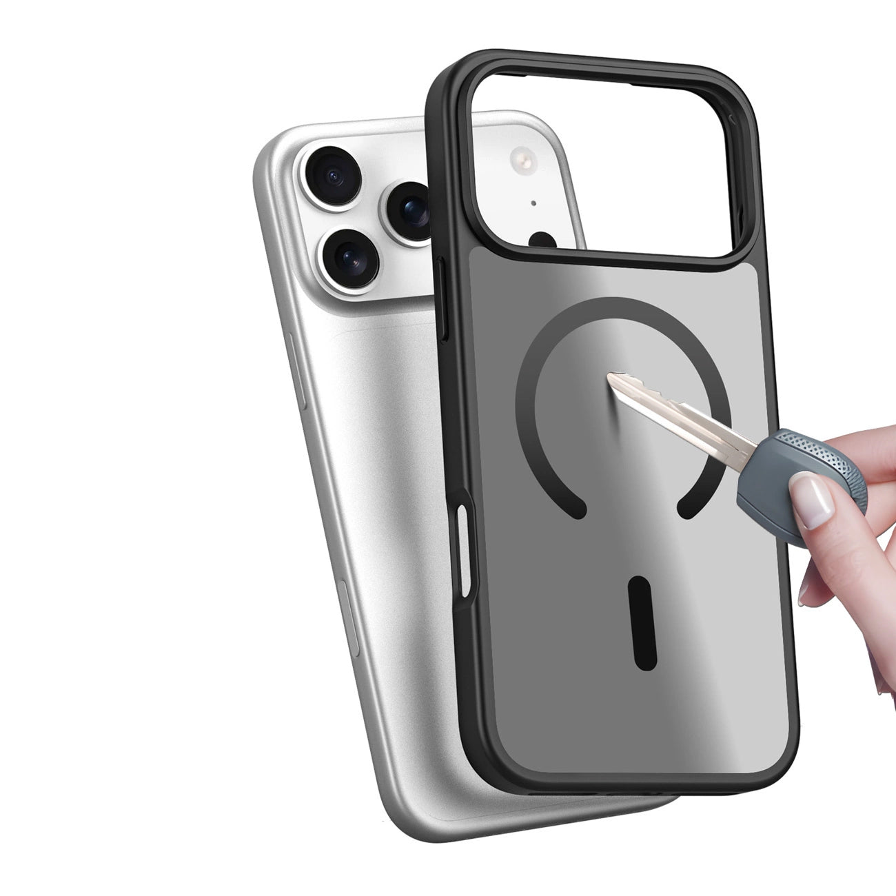 MagSafe cover til Apple iPhone 17 Pro, DUX DUCIS, Yind, Sort