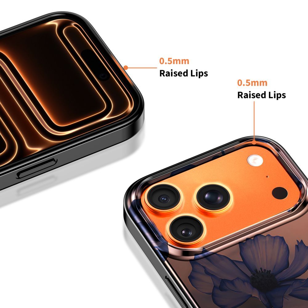 MagSafe cover til Apple iPhone 17 Pro Max, Tech-Protect, Lamano Velvet Night, Sort