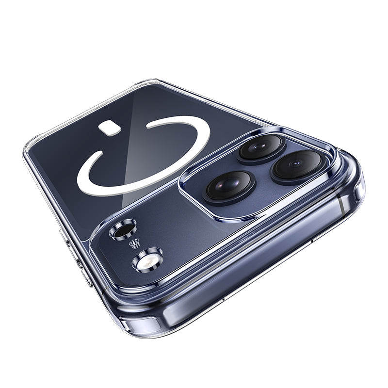 MagSafe-etui til Apple iPhone 17 Pro, Borofone, BI5 Ice Shield, Transparent