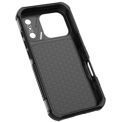 MagSafe-etui til Apple iPhone 18 Pro Max / 17 Pro Max, OEM, Carbon og hjørnebeskyttelse, sort