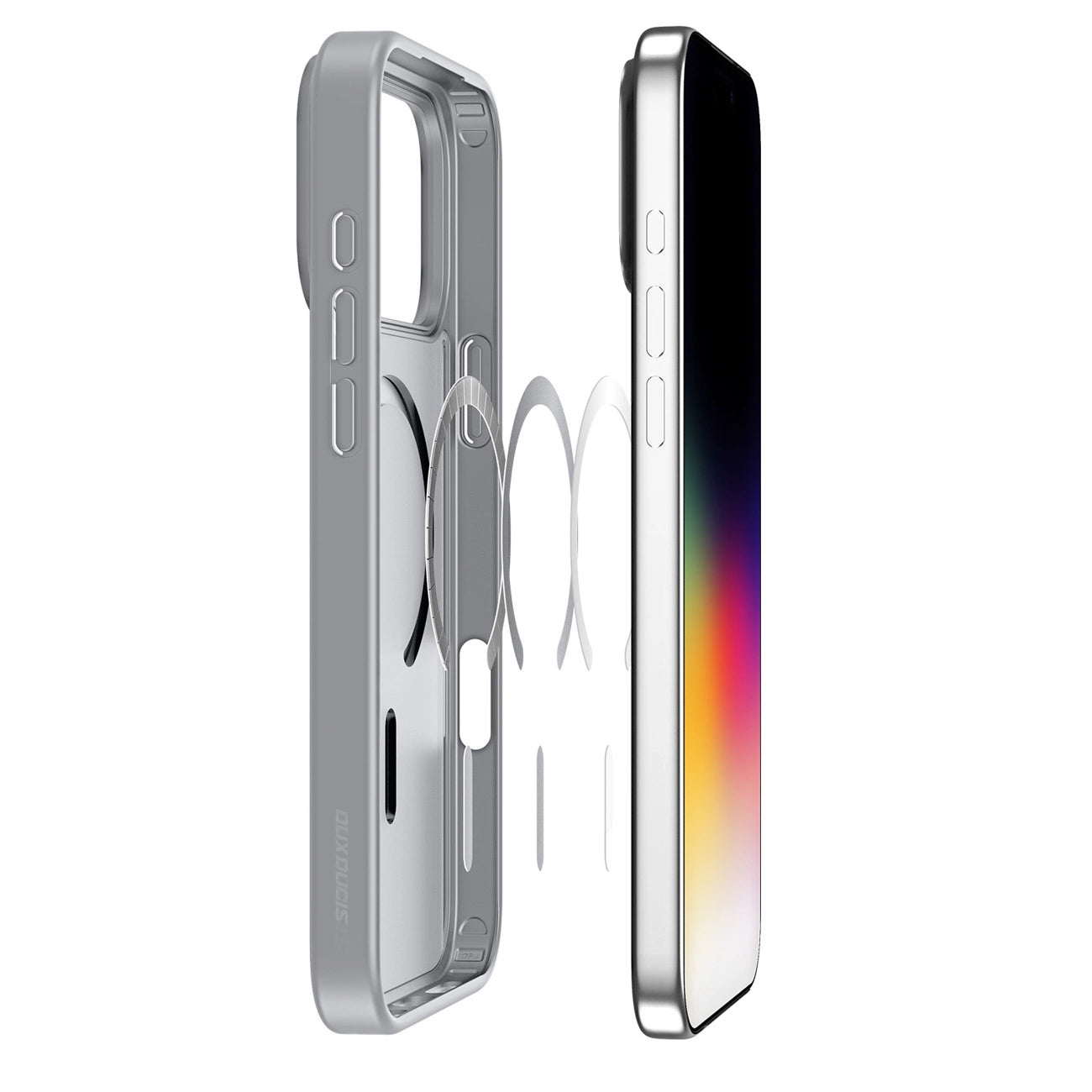 MagSafe cover til Apple iPhone 17 Pro, DUX DUCIS, Yind, Grå
