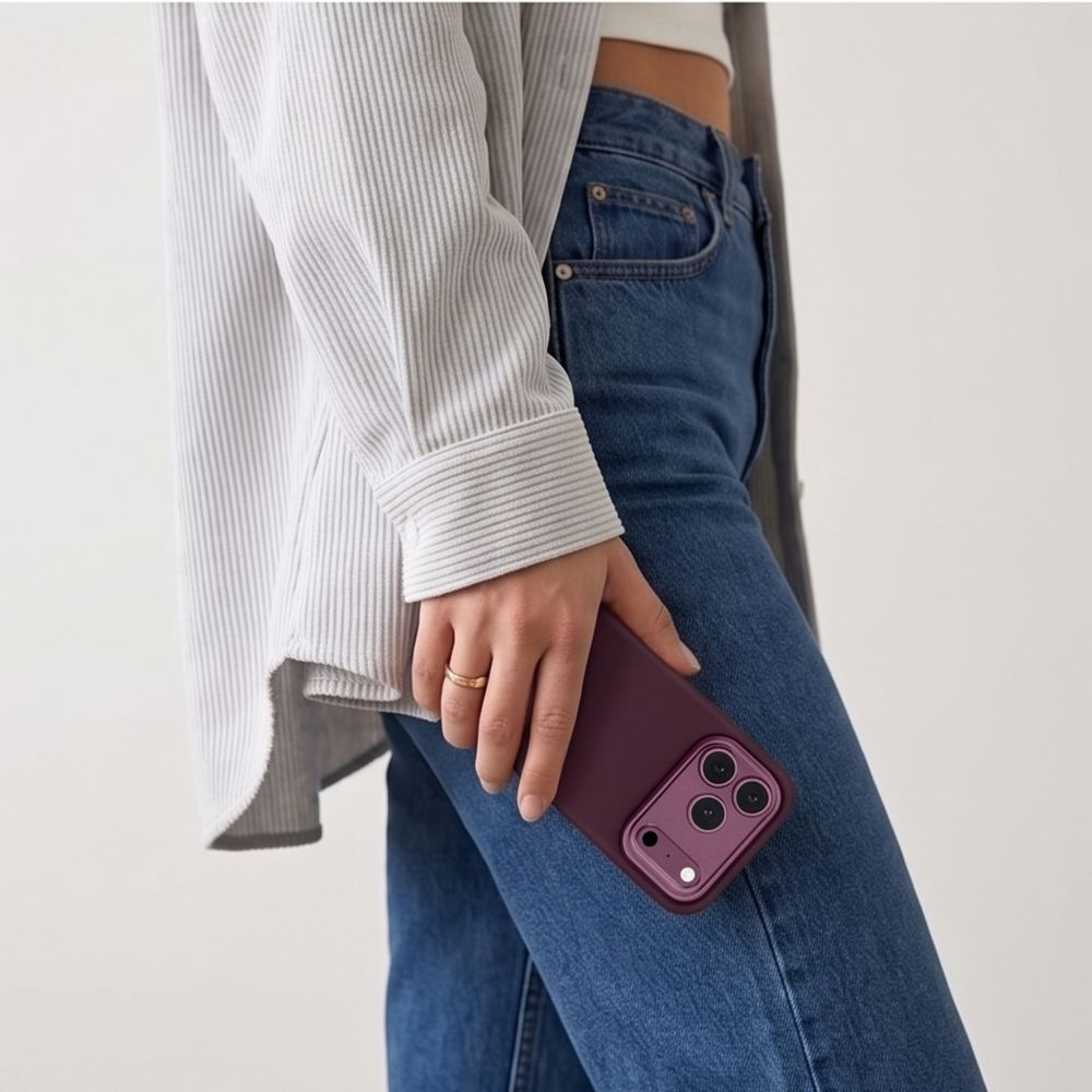 MagSafe-etui til Apple iPhone 18 Pro / 17 Pro, Tech-Protect, Uniq CC, Vinrød
