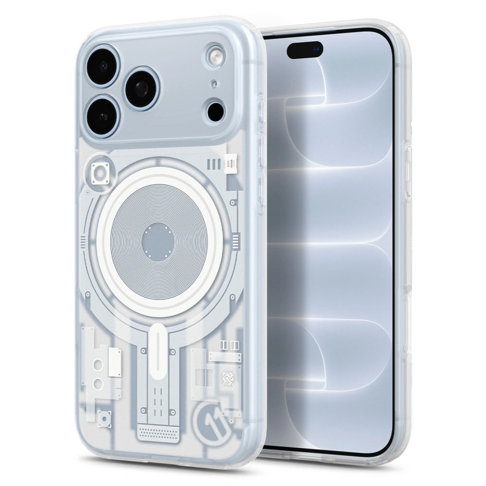 MagSafe-cover til Apple iPhone 18 Pro / 17 Pro, Spigen, C11 Ultra Hybrid MagFit Element, hvid ACS12308