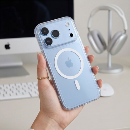 MagSafe-etui til Apple iPhone 18 Pro / 17 Pro, Tech-Protect, Flexair, Transparent