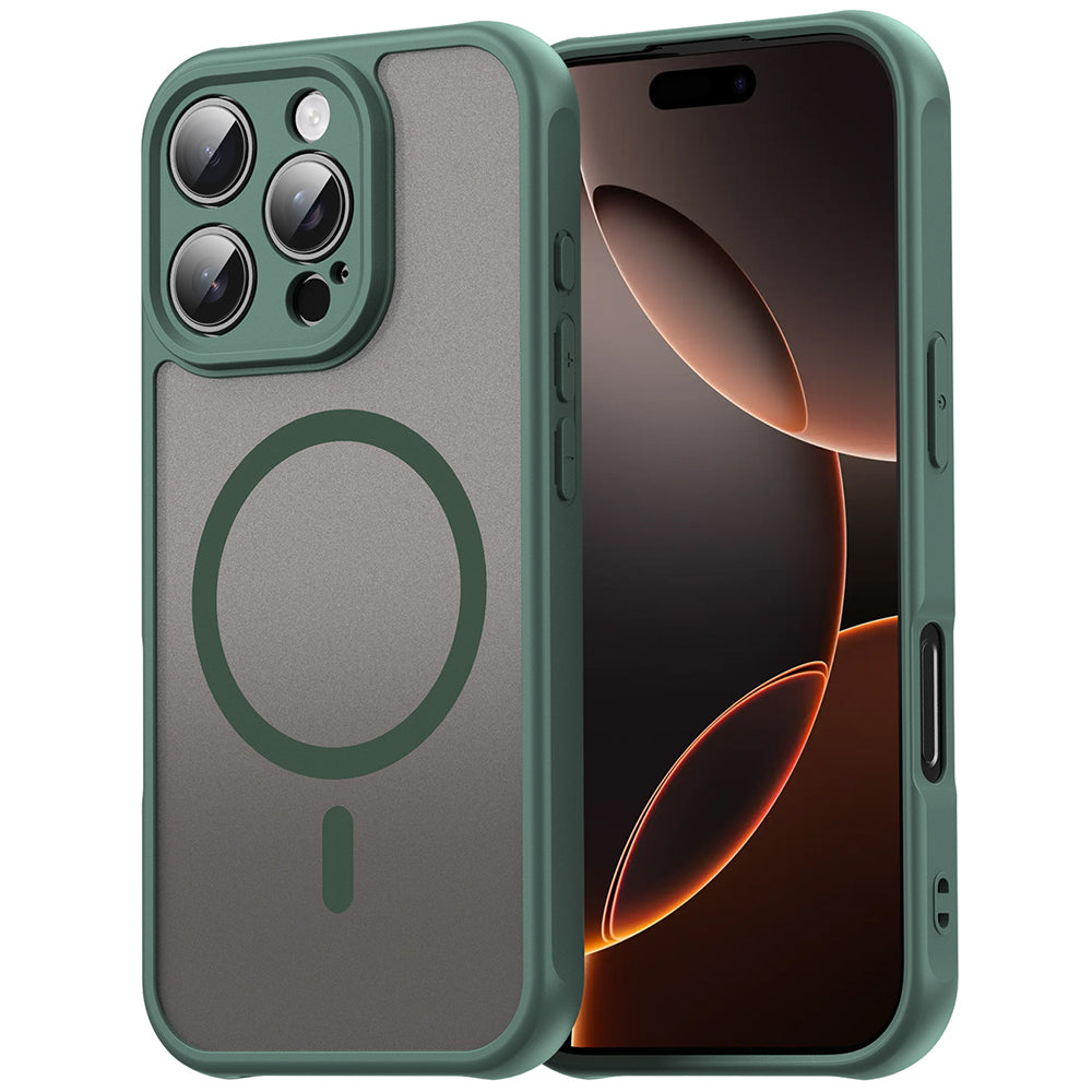 MagSafe-etui til Apple iPhone 11, Techsuit, HaloFrost II, Grøn