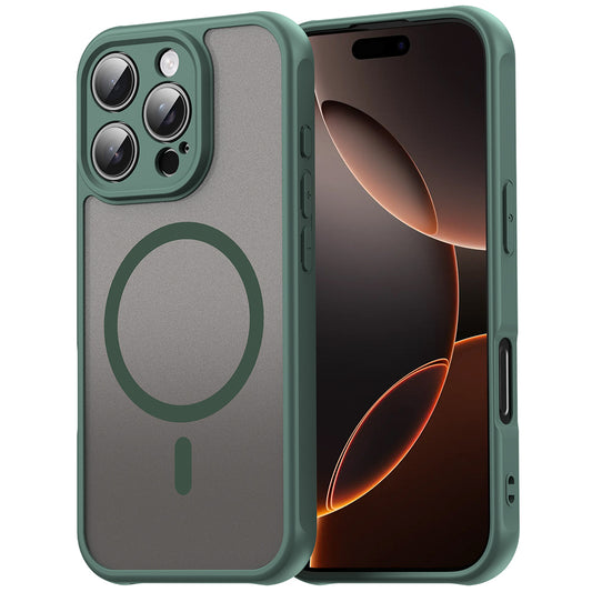 MagSafe-etui til Apple iPhone 11, Techsuit, HaloFrost II, Grøn