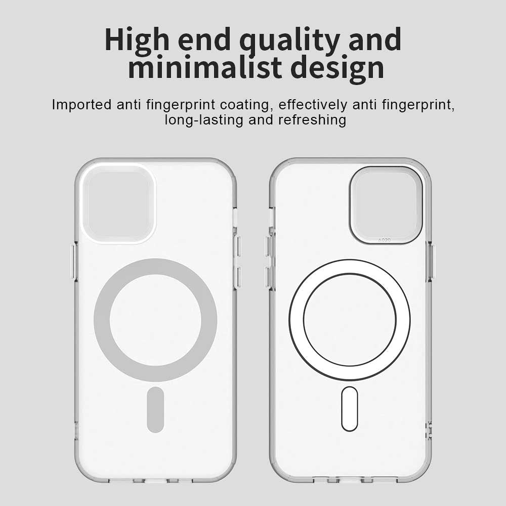 MagSafe cover til Apple iPhone 12 / 12 Pro, Techsuit, CandyCase, Hvid