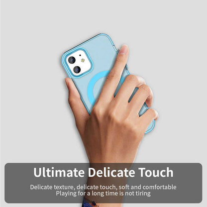 MagSafe-etui til Apple iPhone 12 / 12 Pro, Techsuit, CandyCase, Blå