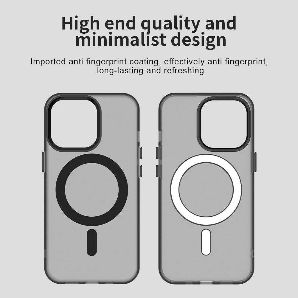 MagSafe-etui til Apple iPhone 12 Pro Max, Techsuit, CandyCase, Sort