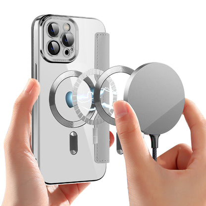 MagSafe-etui til Apple iPhone 12 Pro Max, Techsuit, SmartMag Book, Grå