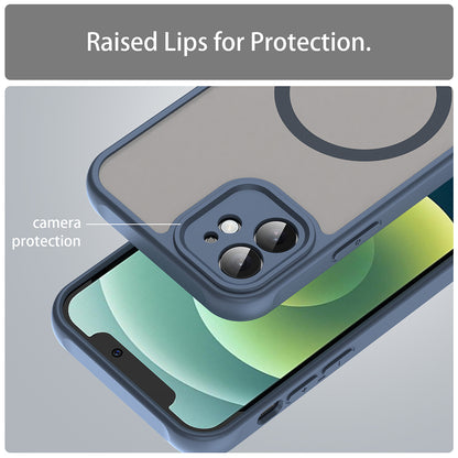 MagSafe-etui til Apple iPhone 12, Techsuit, HaloFrost II, Mørkeblå