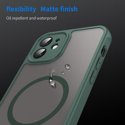 MagSafe-etui til Apple iPhone 12, Techsuit, HaloFrost II, Grøn