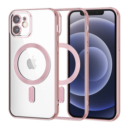 MagSafe-etui til Apple iPhone 12, Techsuit, Luxury Crystal, Pink