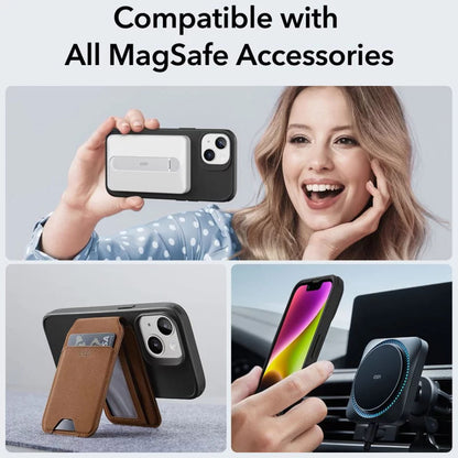 MagSafe-etui til Apple iPhone 14 / 13, ESR, Classic Hybrid, Sort