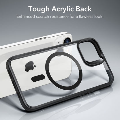 MagSafe cover til Apple iPhone 14 / 13, ESR, Classic Hybrid, Sort Transparent