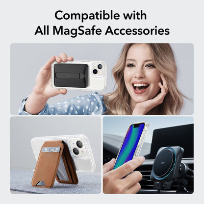 MagSafe-etui til Apple iPhone 14 / 13, ESR, Classic Hybrid, Transparent
