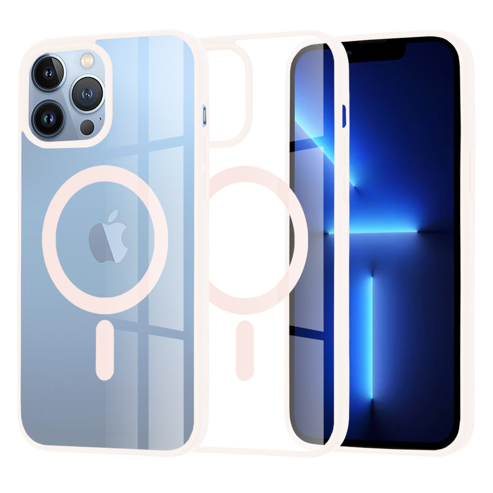 MagSafe cover til Apple iPhone 13 Pro Max, Techsuit, Pro, Pink