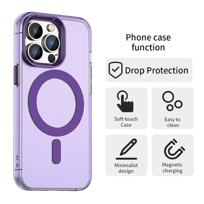 MagSafe-etui til Apple iPhone 13 Pro, Techsuit, CandyCase, Lilla