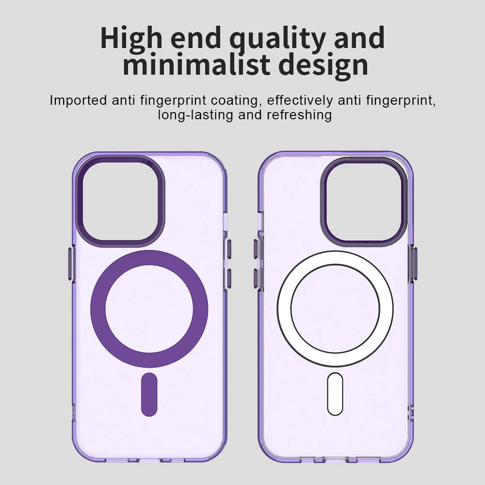 MagSafe-etui til Apple iPhone 13 Pro, Techsuit, CandyCase, Lilla