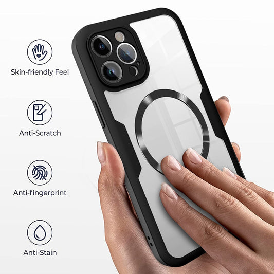 MagSafe Case for Apple iPhone 13 Pro, Techsuit, ColorVerse 360, Blue