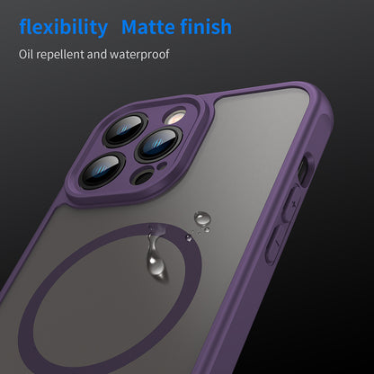 MagSafe-etui til Apple iPhone 13 Pro, Techsuit, HaloFrost II, Lilla