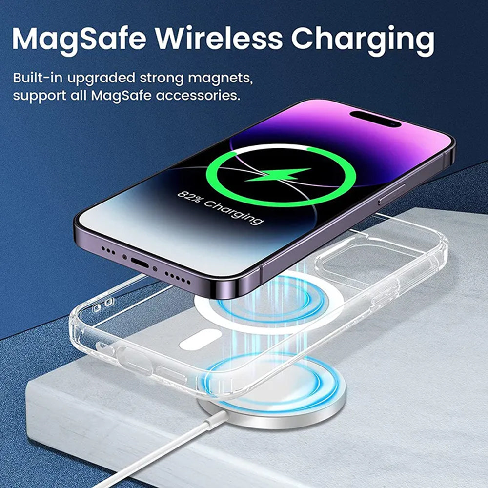 MagSafe-etui til Apple iPhone 13 Pro, Techsuit, Pro, Sort