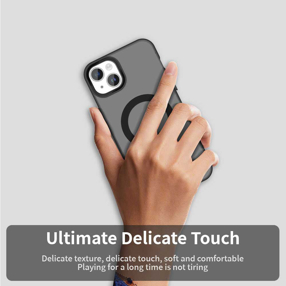 MagSafe-etui til Apple iPhone 13, Techsuit, CandyCase, Sort