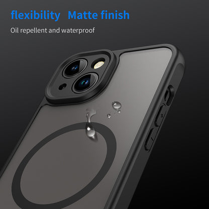 MagSafe-etui til Apple iPhone 13, Techsuit, HaloFrost II, Sort