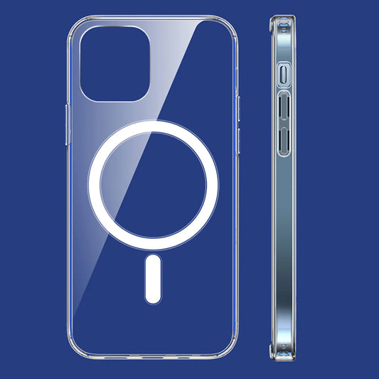 MagSafe Case for Apple iPhone 13, Techsuit, Pro, Transparent